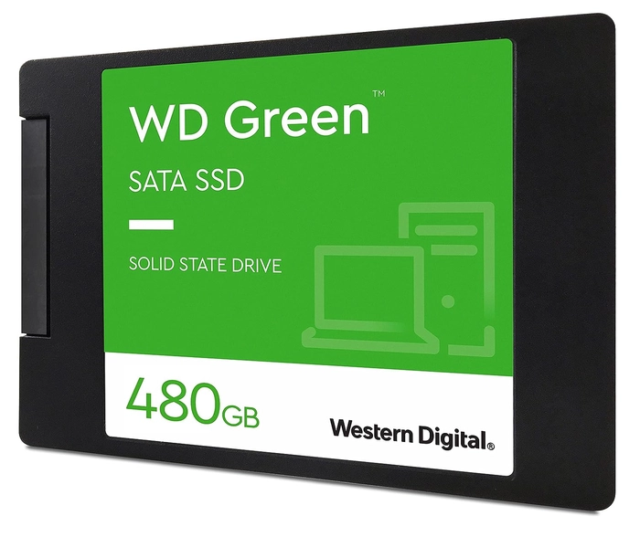 Western Digital WD Green 480 GB| 2.5 inch(6.35cm) SATA III| Internal Solid State Drive