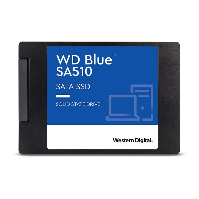Western Digital WD Blue SA510 SATA 250GB| Up to 555MB/s| 2.5 Inch/7 mm,|5Y Warranty| Internal Solid State Drive (SSD)