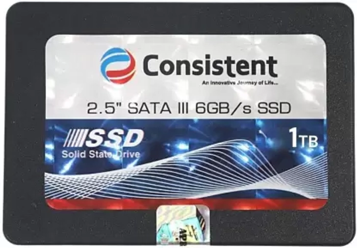 Consistent SSD 2.5 SATA 1 TB| Desktop, Laptop| All in One PC's Internal Solid State Drive (SSD)
